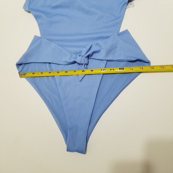 Onia Scarlett One Piece‎ Swimsuit Strapless Blue Size XS - Picture 9 of 15
